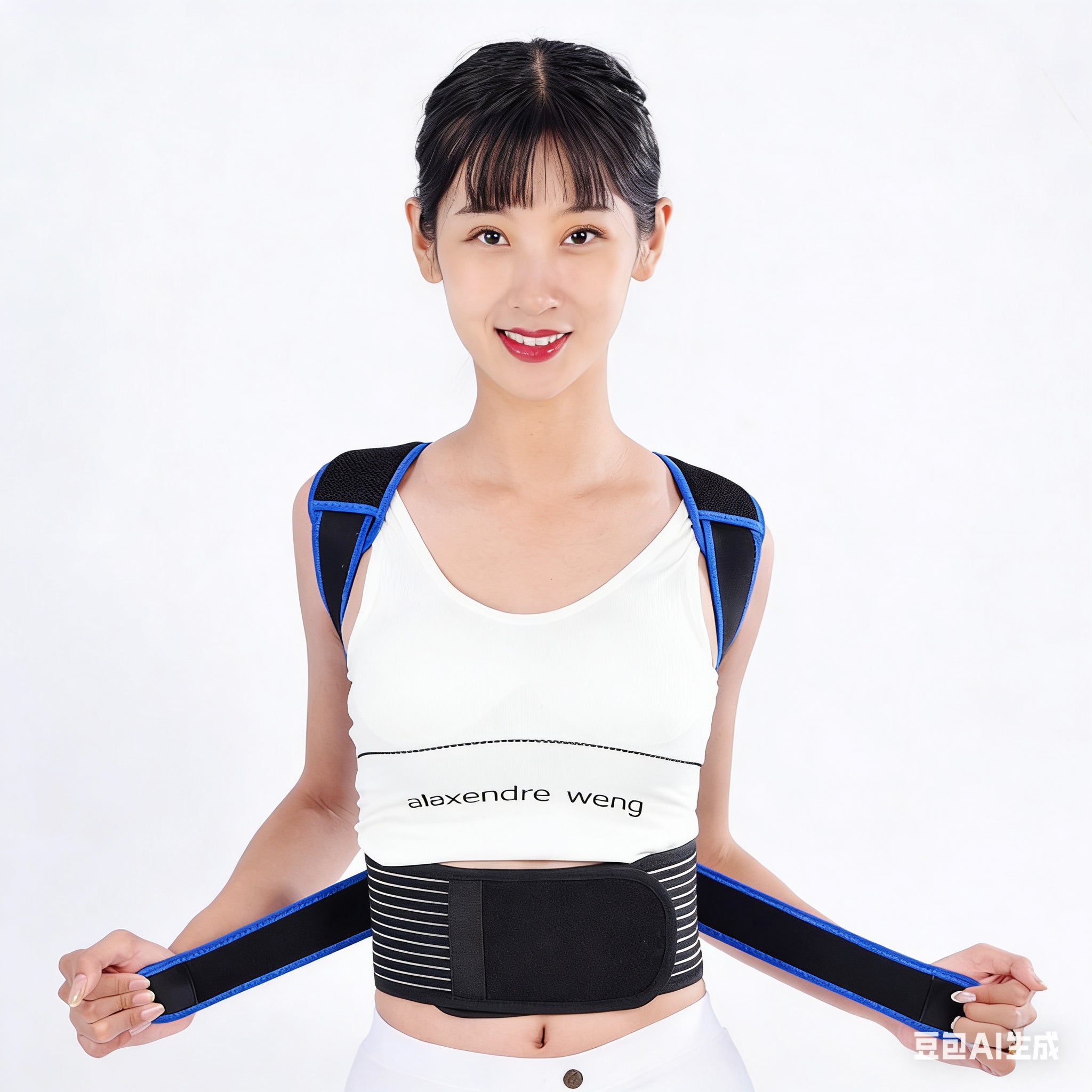 Adjustable Posture Corrector for Men & Women - Discreet Back Support for Better Alignment & Confidence