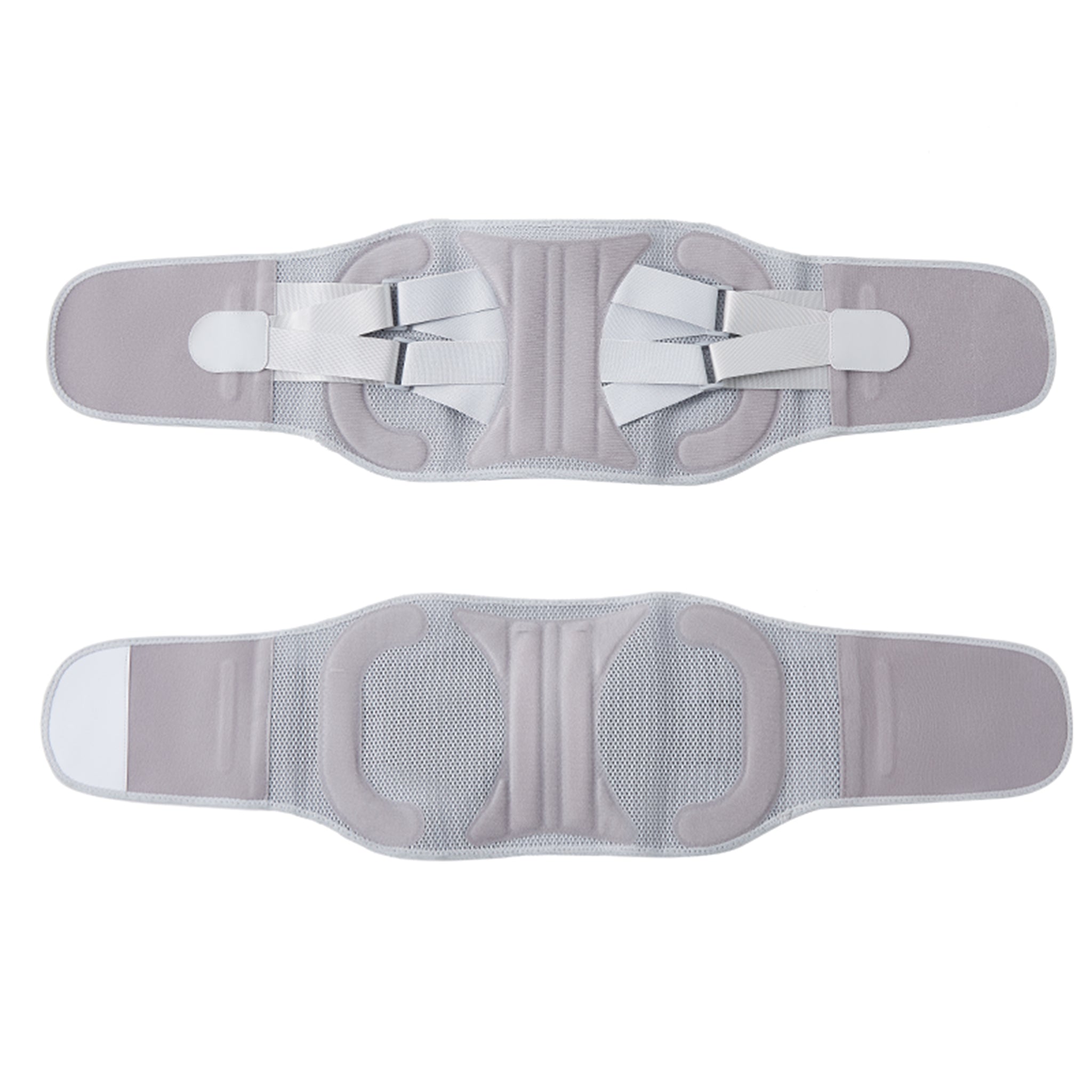 Ergonomic Back Support Brace with Dual Compression Straps, Breathable Lumbar Belt for Posture Improvement & Waist Stability