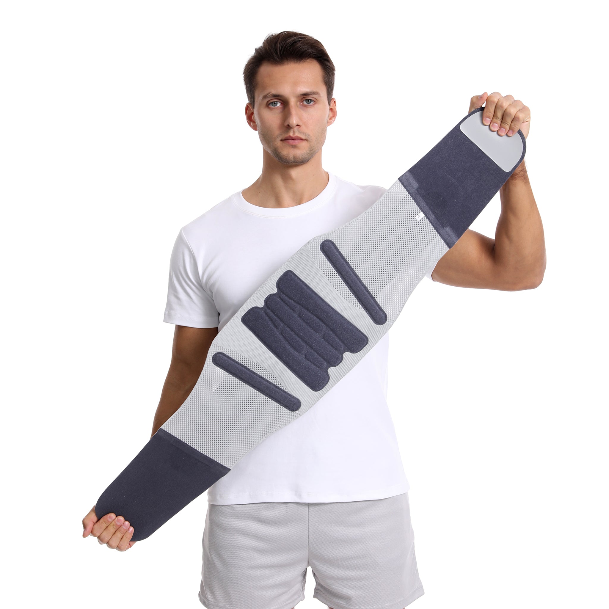 Ergonomic Adjustable Back Support Brace - Breathable Lumbar Belt for Posture Correction & All-Day Waist Support
