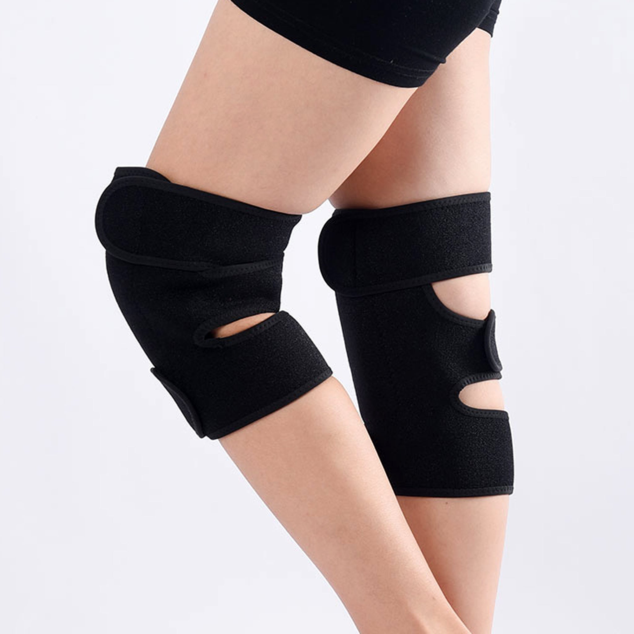 Premium Adjustable Knee Wrap - Comfortable Knee Support for Work, Fitness & Daily Wear, Knee Stabilizer for All-Day Use