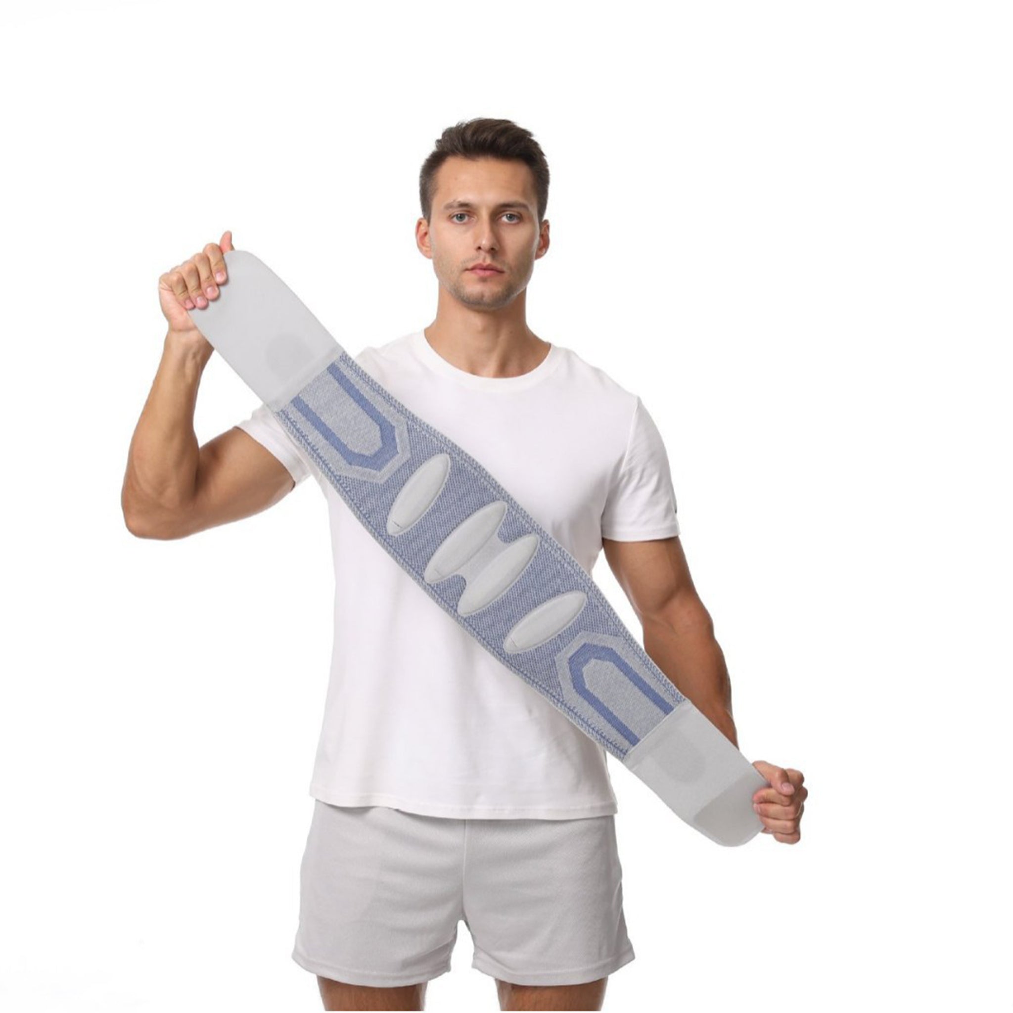 Breathable Adjustable Back Brace - Lumbar Support Belt for Work, Home & Fitness, Relieve Lower Back Pain for All-Day Wear