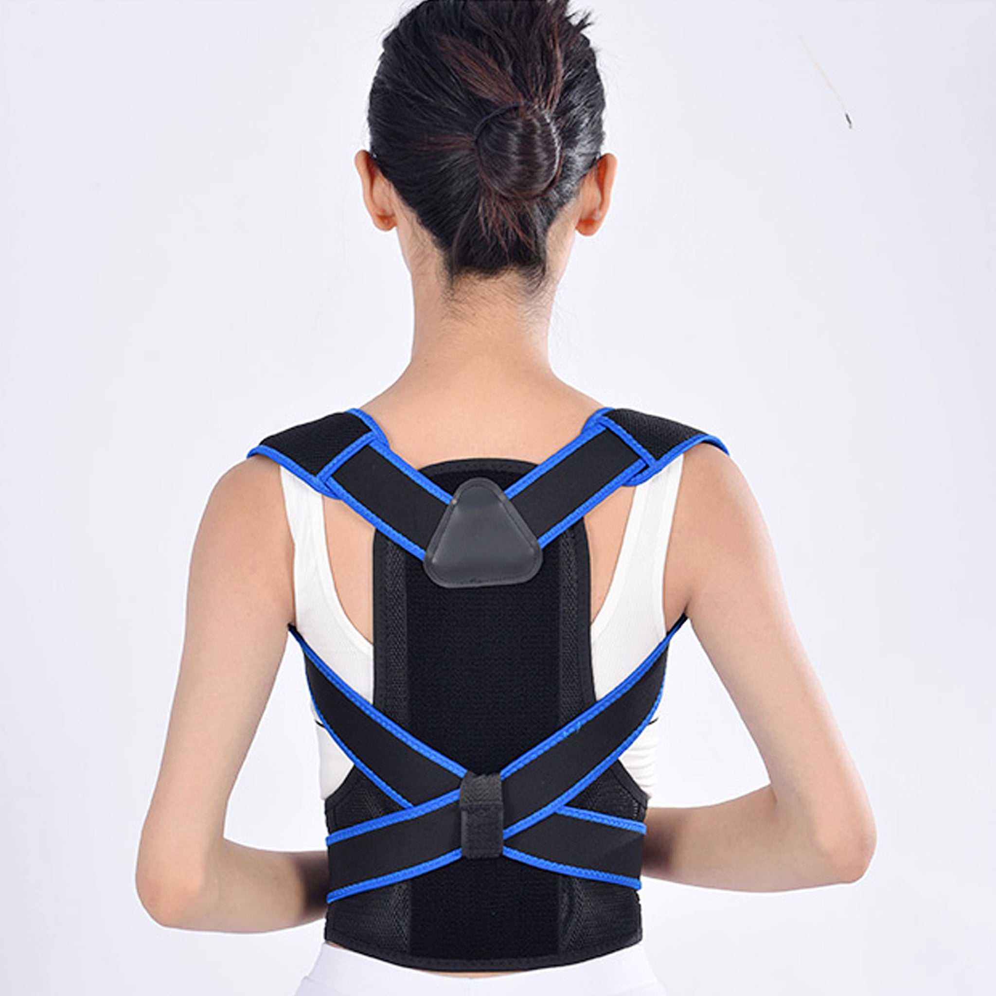 Adjustable Posture Corrector for Men & Women - Discreet Back Support for Better Alignment & Confidence