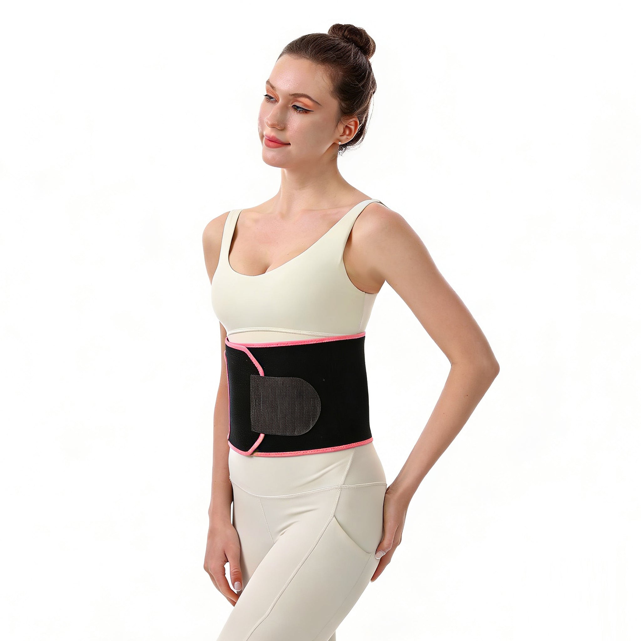 Elastic Yoga Waist Support Wrap | Comfortable Non-Slip Band for Yoga Poses & Daily Use