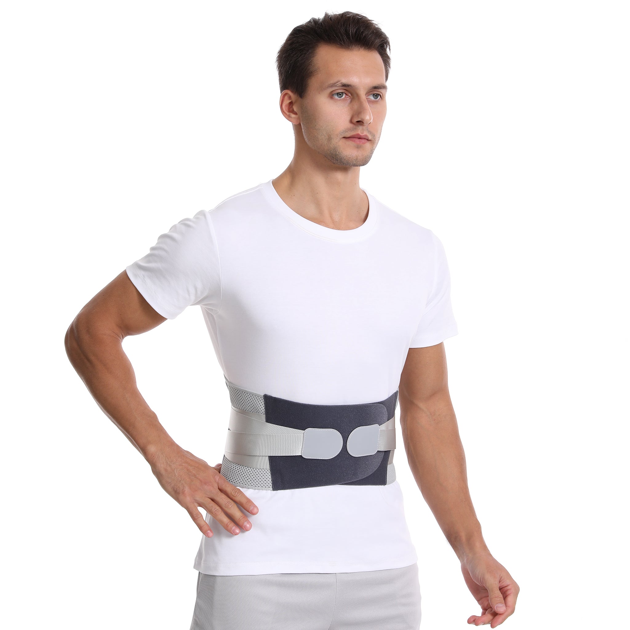 Office Sitting Lumbar Support Belt | Comfortable Breathable Waist Brace for Daily Posture Daily Workout Back Support Belt | Breathable Sports Lumbar Brace for Running & Squat