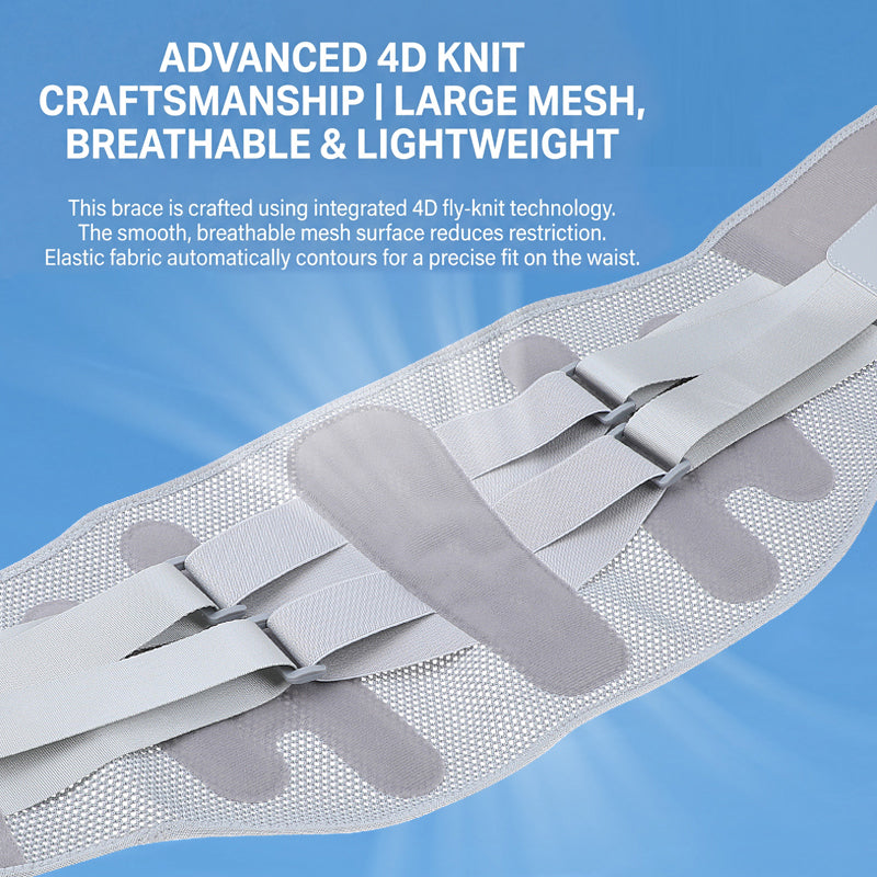 Steel plate support breathable and comfortable belt, men's and women's adjustable belt, weight lifting squat four-season breathable waist protection