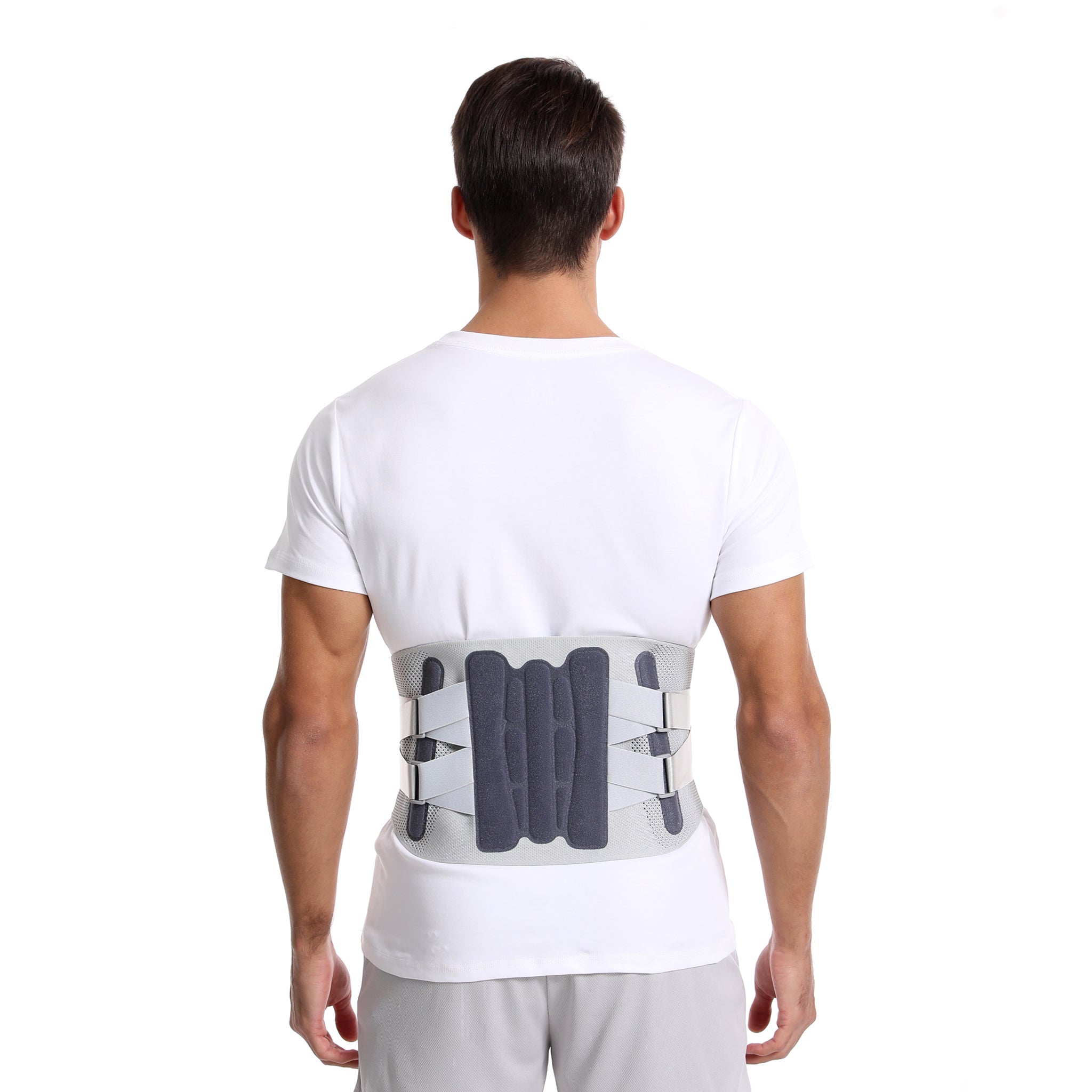 Ergonomic Adjustable Back Support Brace - Breathable Lumbar Belt for Posture Correction & All-Day Waist Support