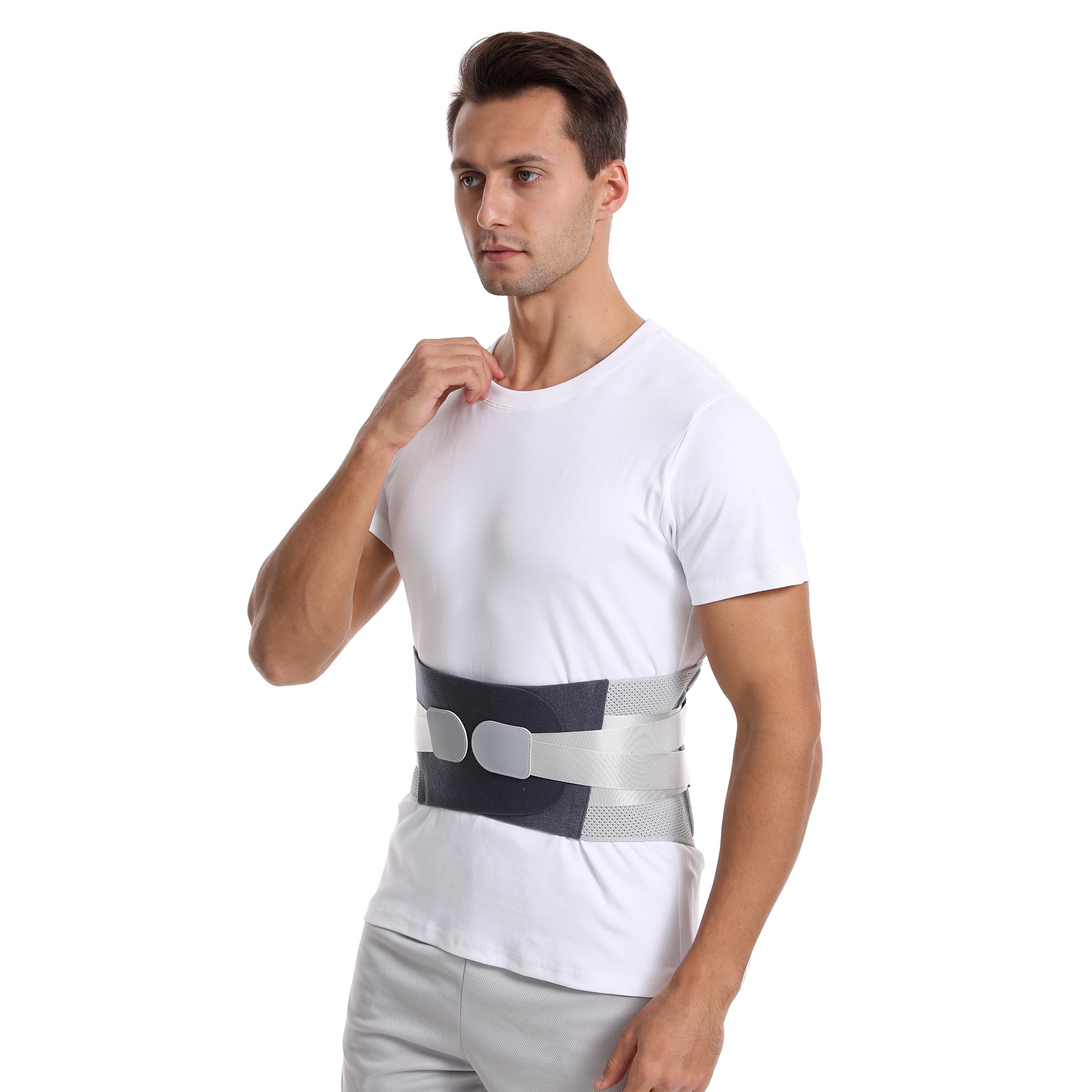 Office Sitting Lumbar Support Belt | Comfortable Breathable Waist Brace for Daily Posture Daily Workout Back Support Belt | Breathable Sports Lumbar Brace for Running & Squat