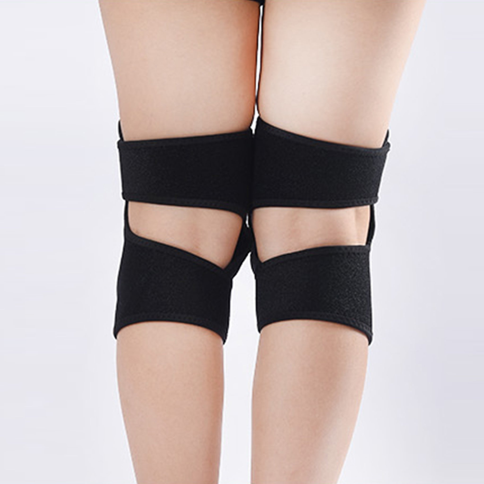 Breathable Adjustable Knee Brace - Neoprene Knee Support Sleeve for Posture Improvement & Knee Comfort, Unisex