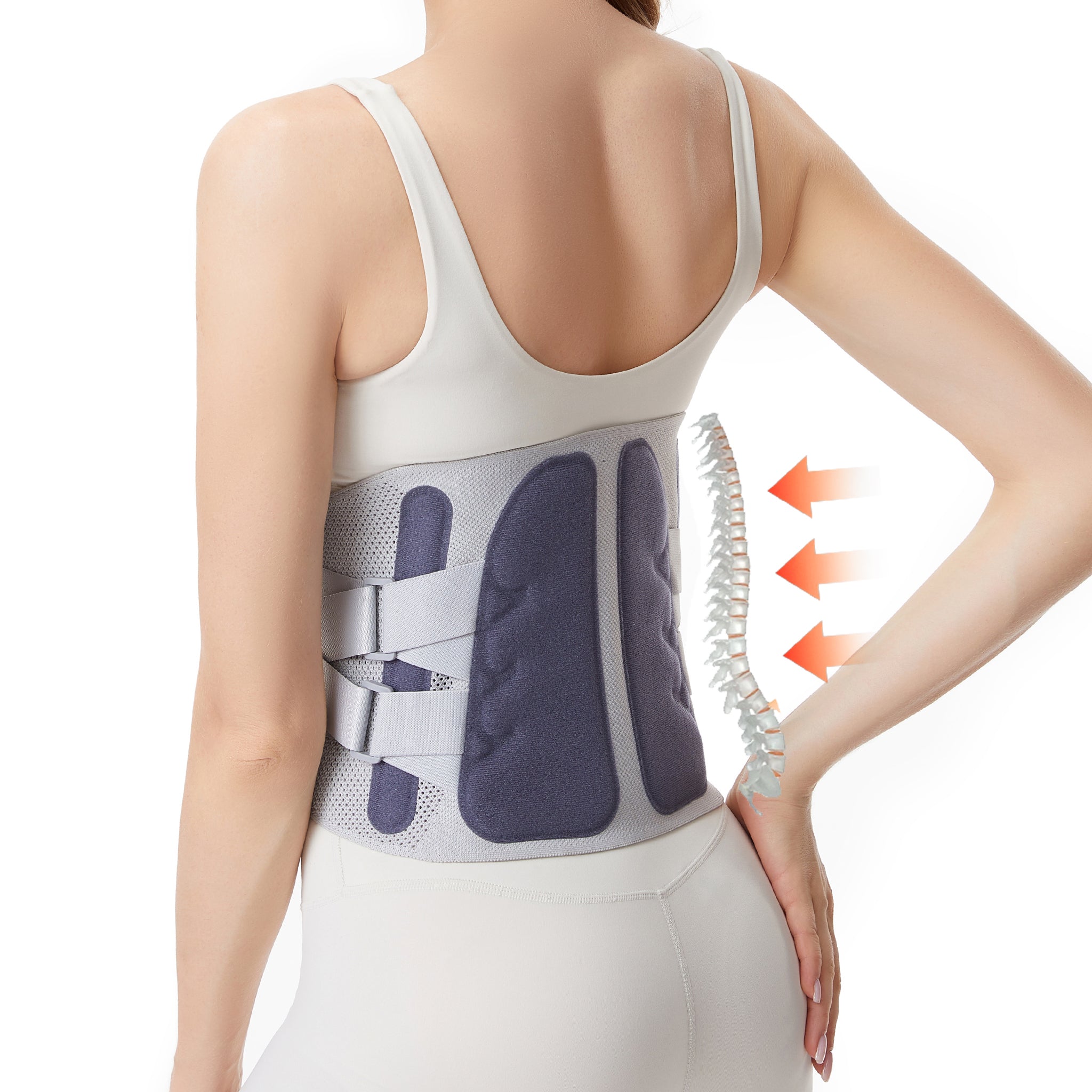 Home fitness abdominal belt, back support belt, breathable elastic waist, four-season sports belt