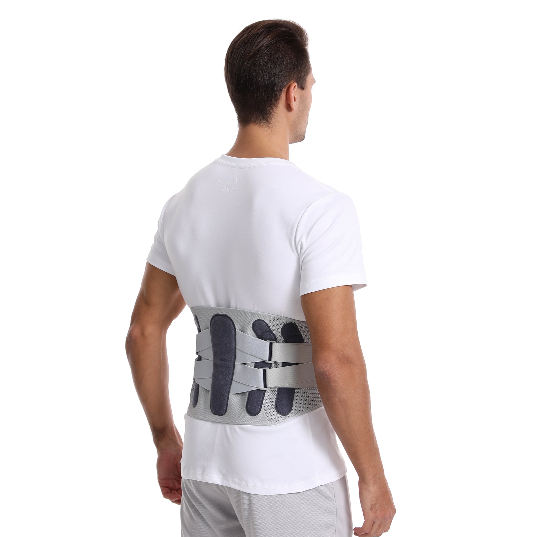 Office Sitting Lumbar Support Belt | Comfortable Breathable Waist Brace for Daily Posture Daily Workout Back Support Belt | Breathable Sports Lumbar Brace for Running & Squat