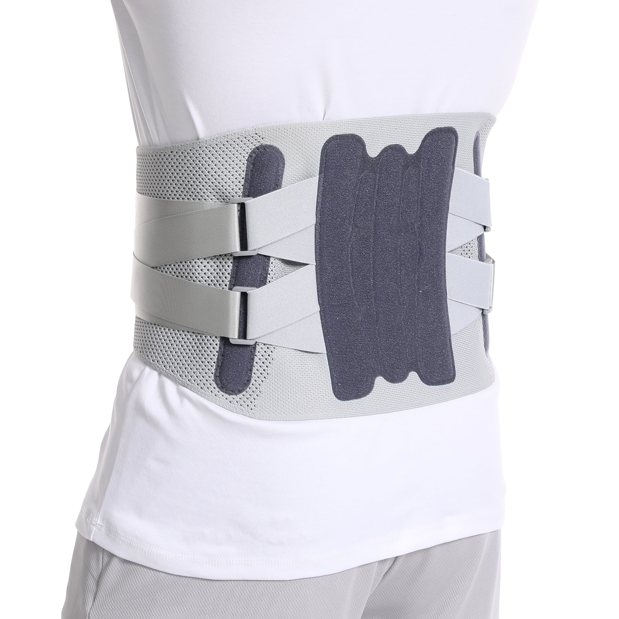 Ergonomic Adjustable Back Support Brace - Breathable Lumbar Belt for Posture Correction & All-Day Waist Support
