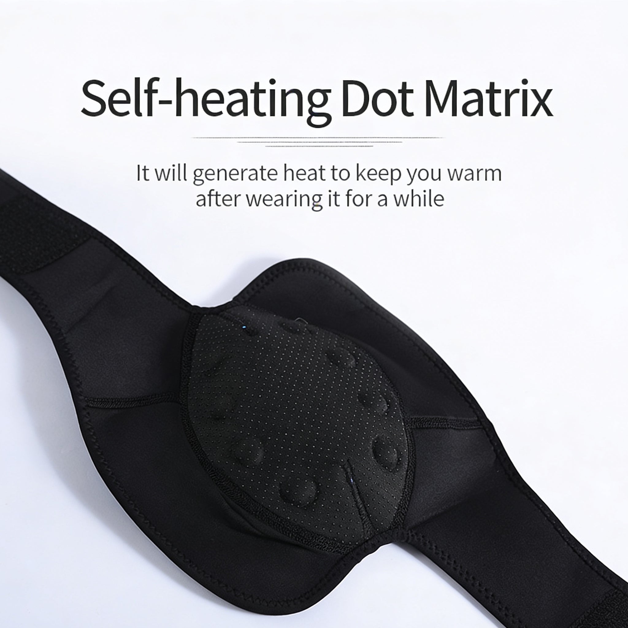 Breathable Adjustable Knee Brace - Neoprene Knee Support Sleeve for Posture Improvement & Knee Comfort, Unisex